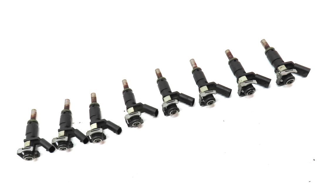 Thumbnail 3: 06-12 MERCEDES C E G GL ML S SL (W204 W212 W221 W164 X164) FUEL INJECTOR SET 8