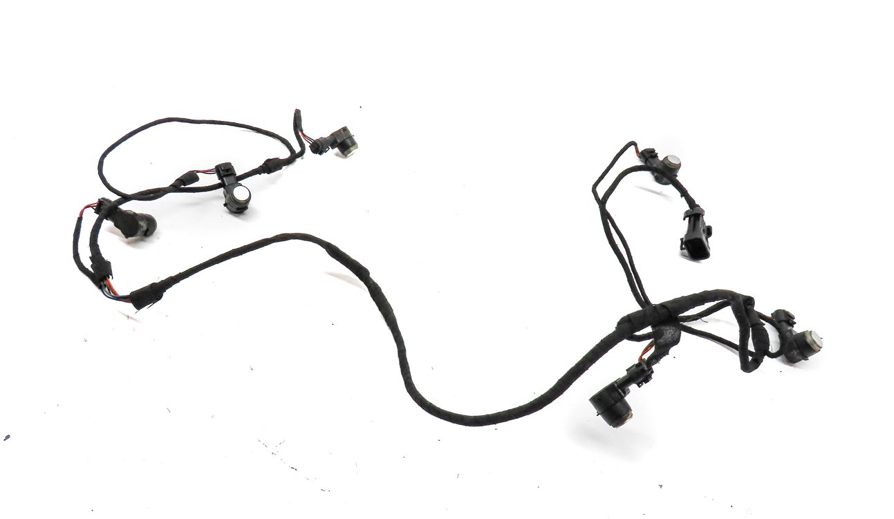 10 MERCEDES GL450 (X164) FRONT PARK DISTANCE CONTROL PDC SENSOR SET/6 w/ HARNESS