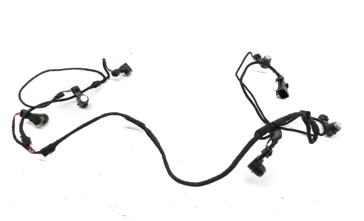 Thumbnail 2: 10 MERCEDES GL450 (X164) FRONT PARK DISTANCE CONTROL PDC SENSOR SET/6 w/ HARNESS