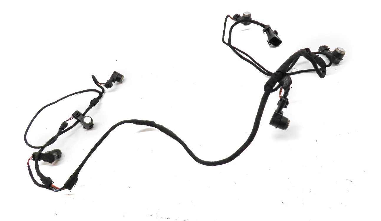 Thumbnail 3: 10 MERCEDES GL450 (X164) FRONT PARK DISTANCE CONTROL PDC SENSOR SET/6 w/ HARNESS