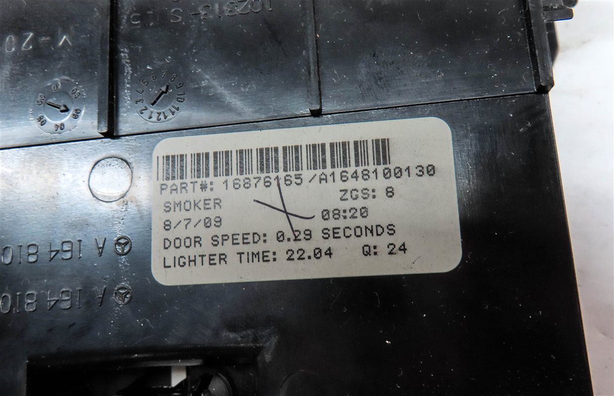 Thumbnail 7: 2010 MERCEDES GL450 (X164) FRONT CENTER CONSOLE ASHTRAY w/ 12 LIGHTER OUTLET