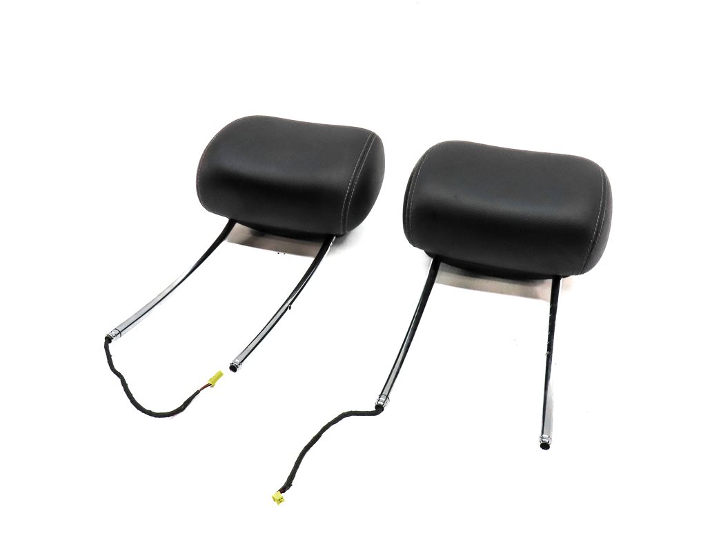 06-12 MERCEDES GL R CLASS W164 W251 FRONT LEFT & RIGHT HEADREST SET/2 (Black)