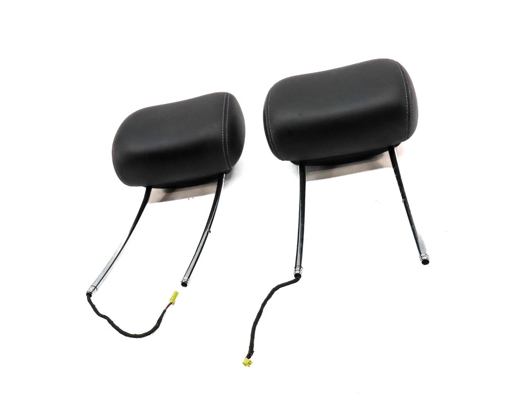 Thumbnail 2: 06-12 MERCEDES GL R CLASS W164 W251 FRONT LEFT & RIGHT HEADREST SET/2 (Black)