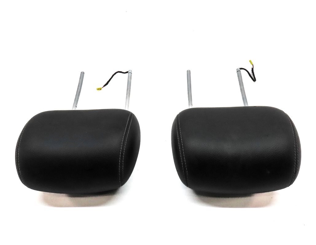 Thumbnail 4: 06-12 MERCEDES GL R CLASS W164 W251 FRONT LEFT & RIGHT HEADREST SET/2 (Black)