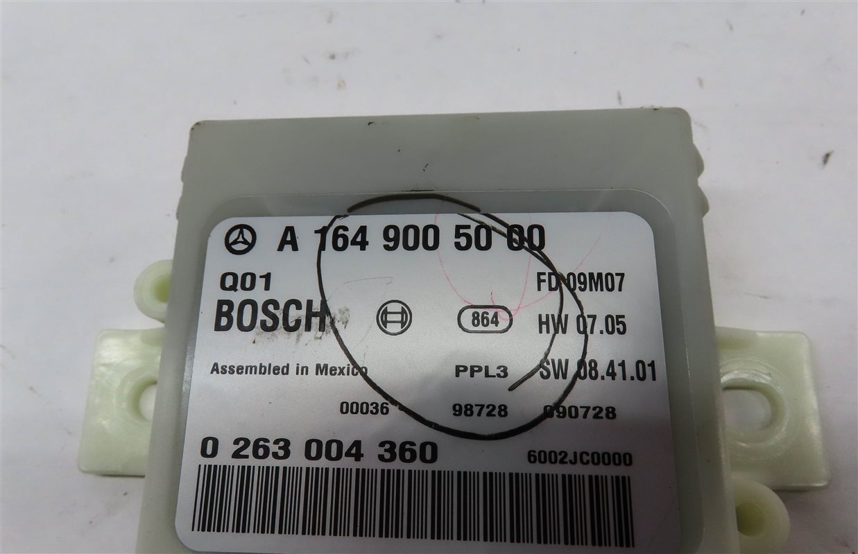 Thumbnail 4: 2009-2012 MB GL320 GL450 GL550 (X164) PDC PARK DISTANCE DRIVER ASSIST MODULE