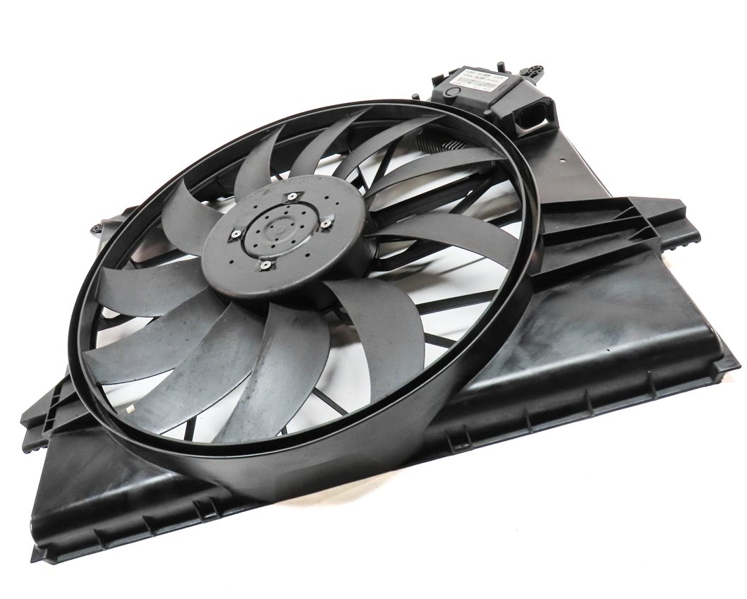 Thumbnail 3: 2007-2012 MERCEDES GL ML R CLASS (X164 W164 W251) RADIATOR COOLING FAN w/ SHROUD