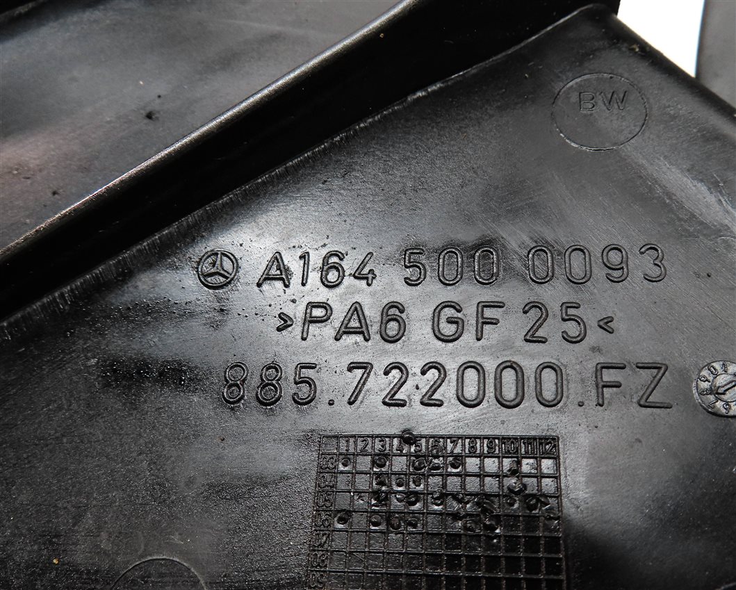 Thumbnail 8: 2007-2012 MERCEDES GL ML R CLASS (X164 W164 W251) RADIATOR COOLING FAN w/ SHROUD