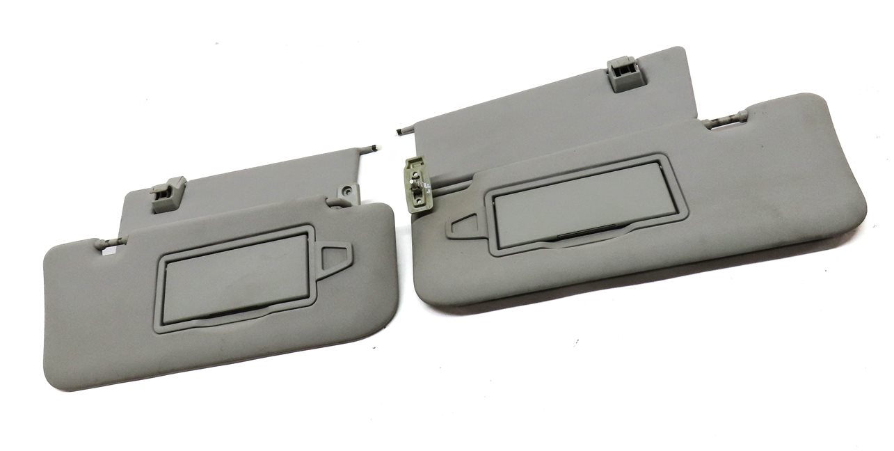 Thumbnail 3: 06-12 MERCEDES GL ML CLASS (W164 X164) FRONT LEFT & RIGHT SUNVISOR SET (Gray)