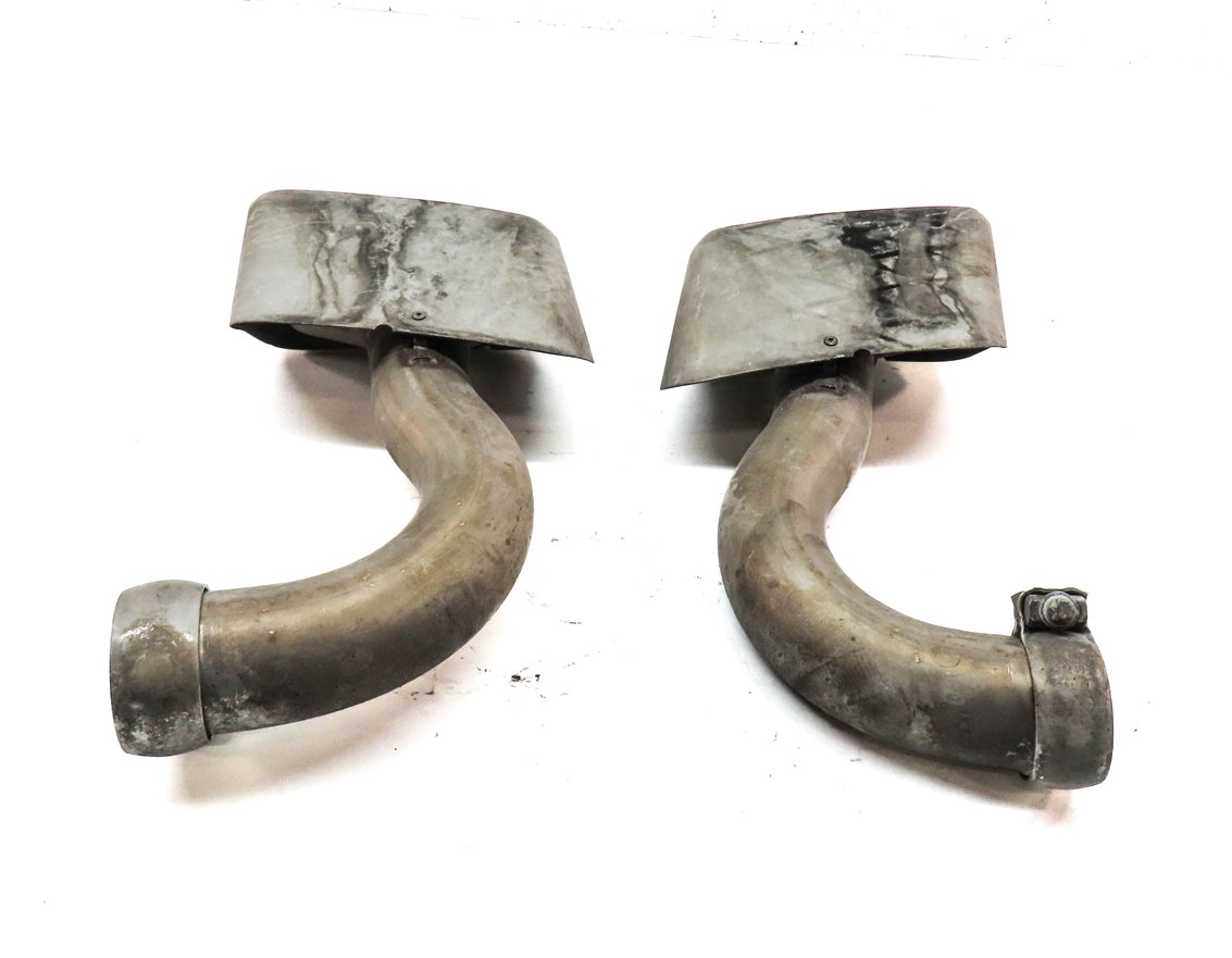 Thumbnail 4: 2011-2016 PORSCHE CAYENNE 3.0L HYBRID (958) LEFT & RIGHT EXHAUST TIP SET 2