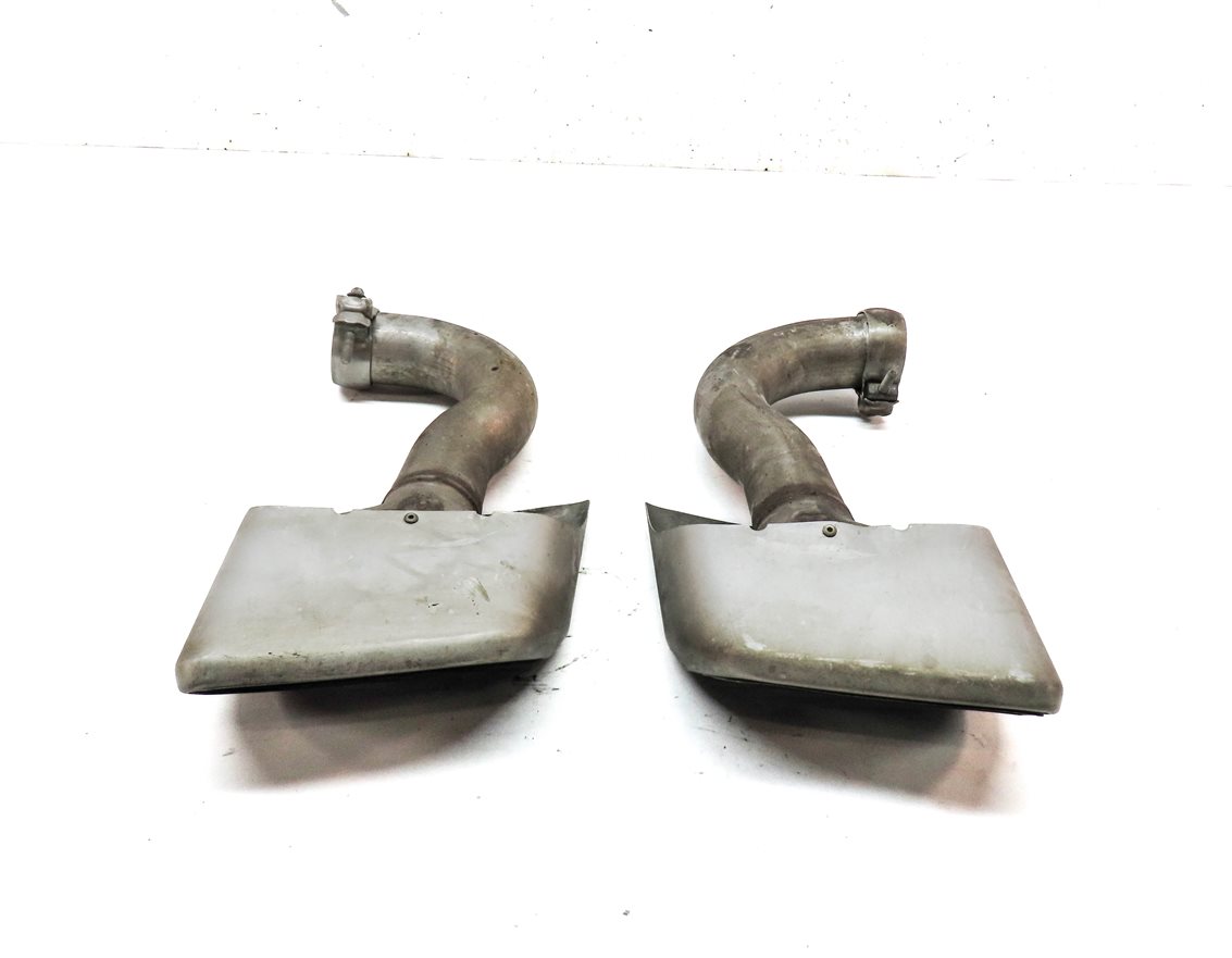 Thumbnail 5: 2011-2016 PORSCHE CAYENNE 3.0L HYBRID (958) LEFT & RIGHT EXHAUST TIP SET 2