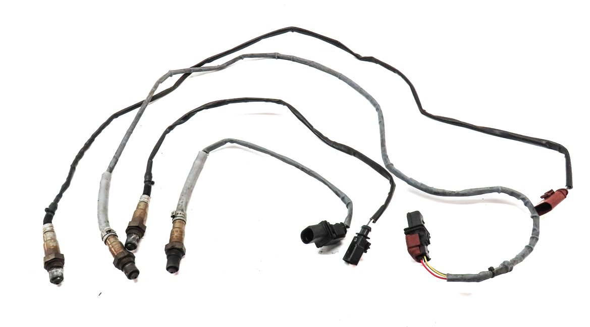 Thumbnail 2: 2011 PORSCHE CAYENNE S HYBRID (958) 3.0L (M06.EC) ENGINE O2 OXYGEN SENSOR SET 4