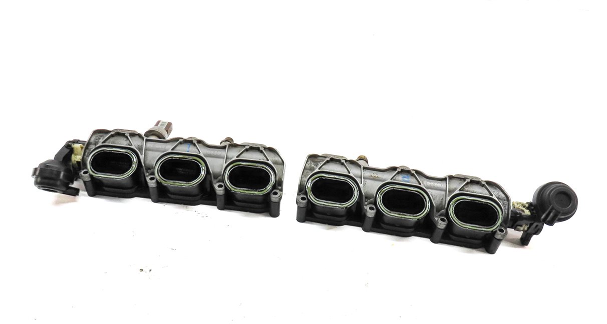 11-18 PORSCHE CAYENNE PANAMERA (958 970) 3.0L LEFT & RIGHT LOWER INTAKE MANIFOLD