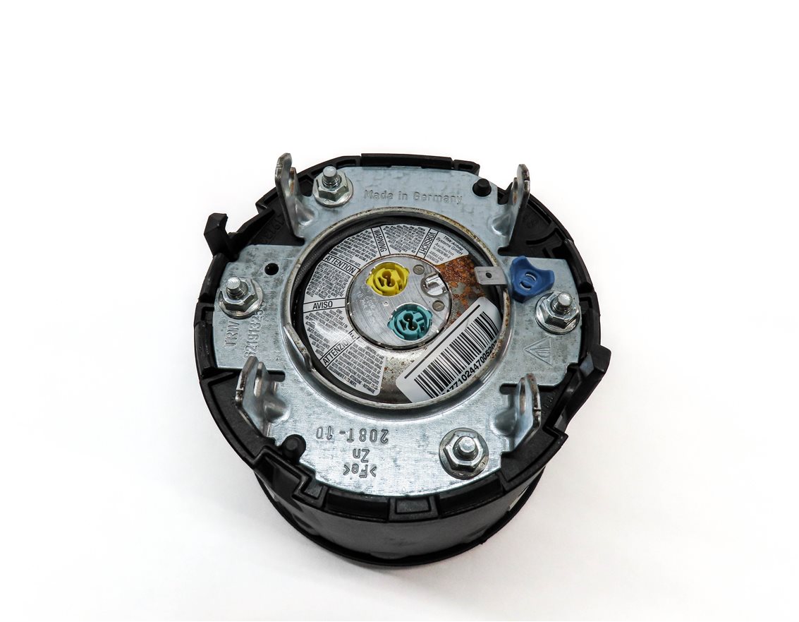 Thumbnail 5: 2011-2014 PORSCHE CAYENNE (958) DRIVER STEERING WHEEL SRS AIRBAG AIR BAG (Black)