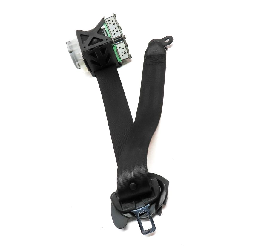 Thumbnail 3: 2011 PORSCHE CAYENNE S HYBRID (958) REAR LEFT SEAT SEATBELT RETRACTOR (BLACK)