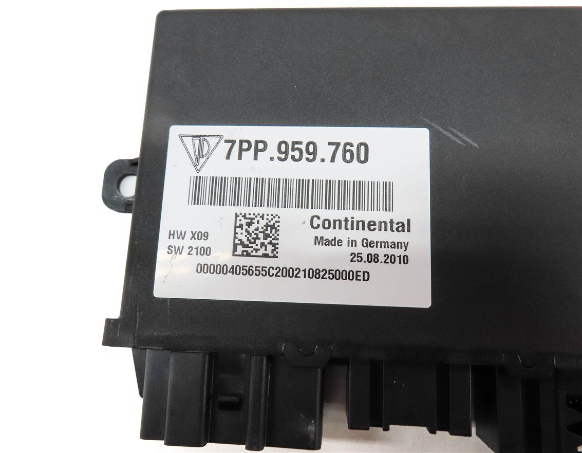 Thumbnail 4: 2011 PORSCHE CAYENNE HYBRID (958) FRONT LEFT DRIVER SEAT CONTROL MODULE