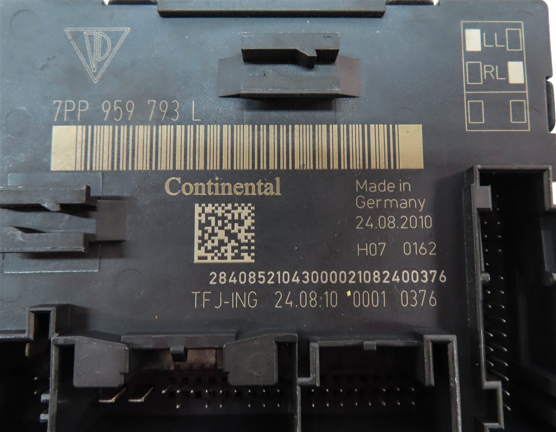 Thumbnail 4: 2011 PORSCHE CAYENNE HYBRID (958) FRONT LEFT DRIVER DOOR CONTROL MODULE