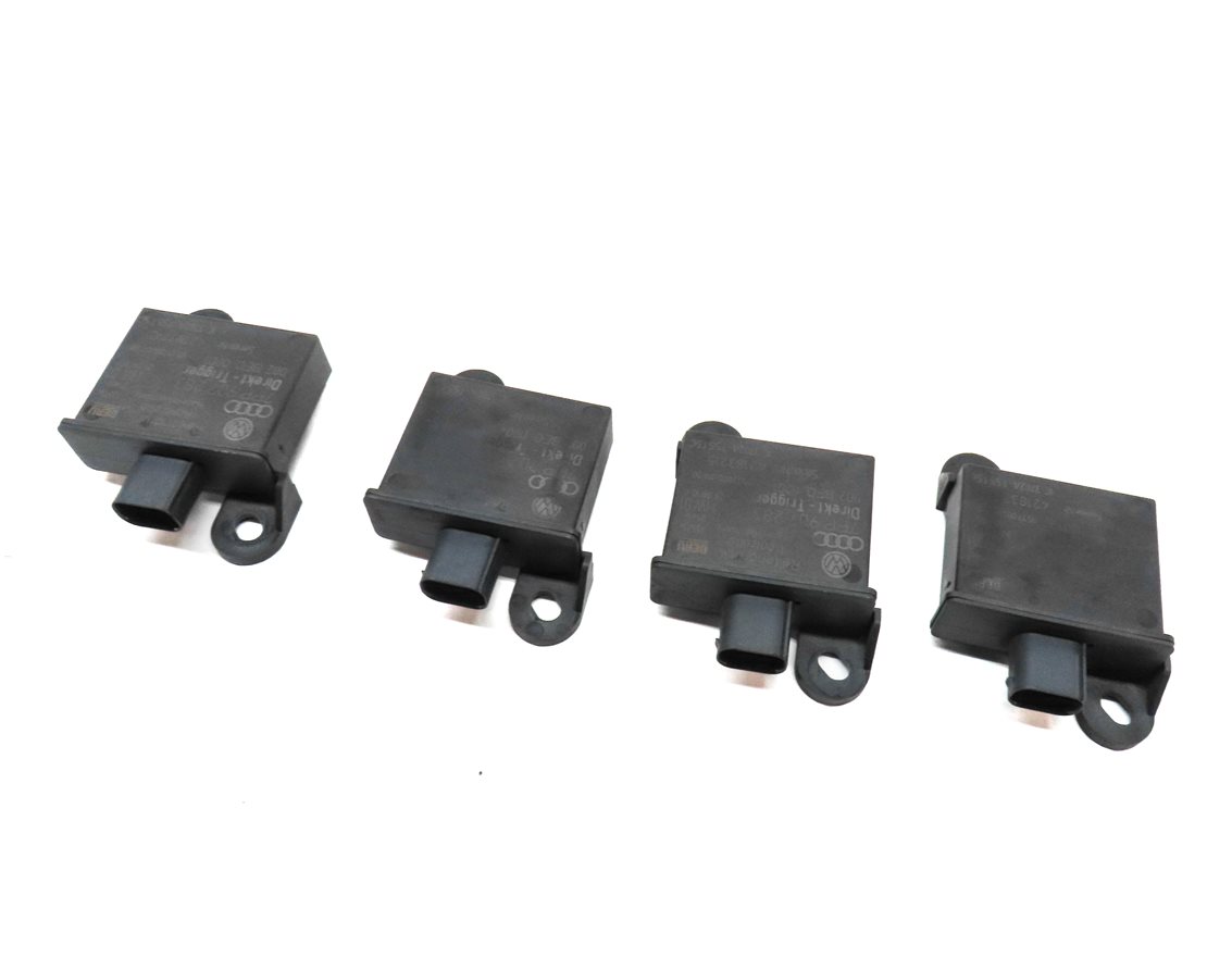 2011 PORSCHE CAYENNE HYBRID (958) TIRE PRESSURE MONITOR TPMS TRANSMITTER SET 4
