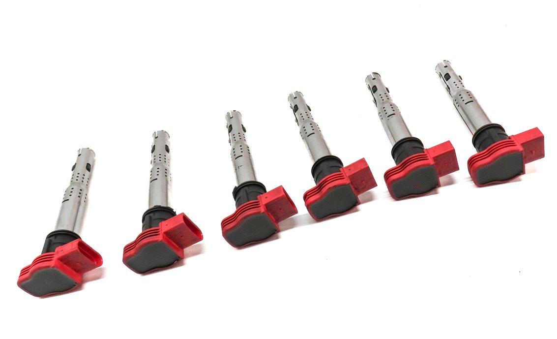 Thumbnail 3: 11-18 PORSCHE CAYENNE PANAMERA (958 970 G1) 3.0L E-HYBRID IGNITION COIL SET 6