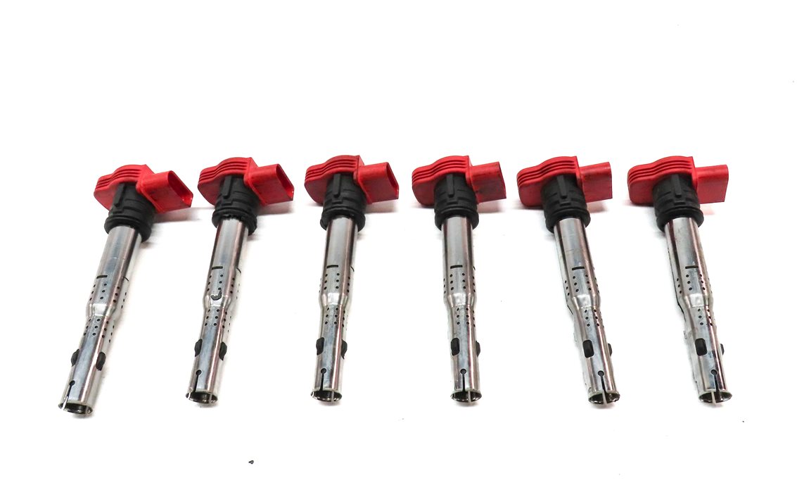 Thumbnail 4: 11-18 PORSCHE CAYENNE PANAMERA (958 970 G1) 3.0L E-HYBRID IGNITION COIL SET 6