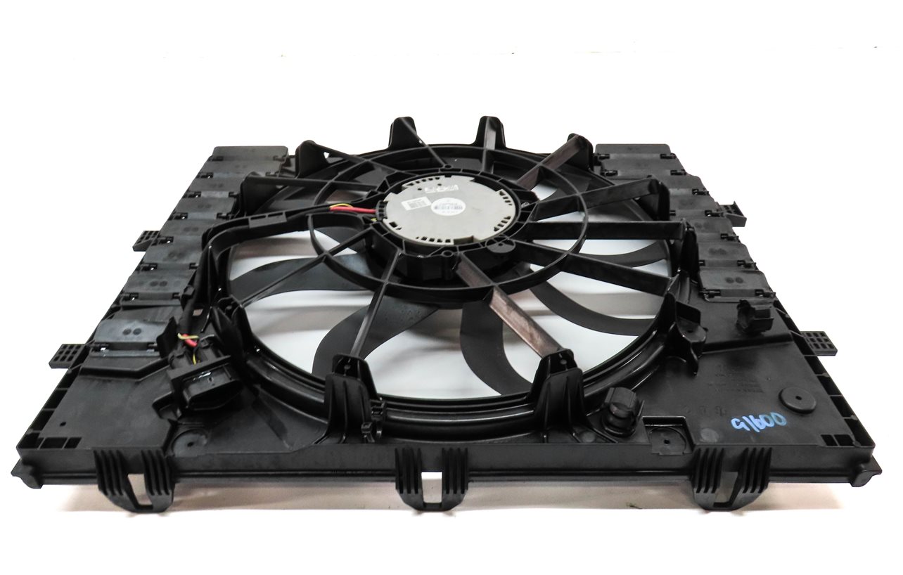 Thumbnail 7: 2011-2018 PORSCHE CAYENNE HYBRID (958) RADIATOR COOLING FAN w/ SHROUD