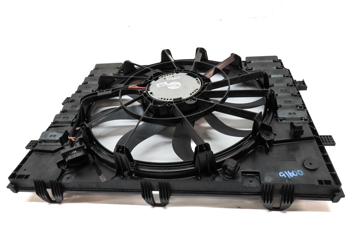 Thumbnail 8: 2011-2018 PORSCHE CAYENNE HYBRID (958) RADIATOR COOLING FAN w/ SHROUD
