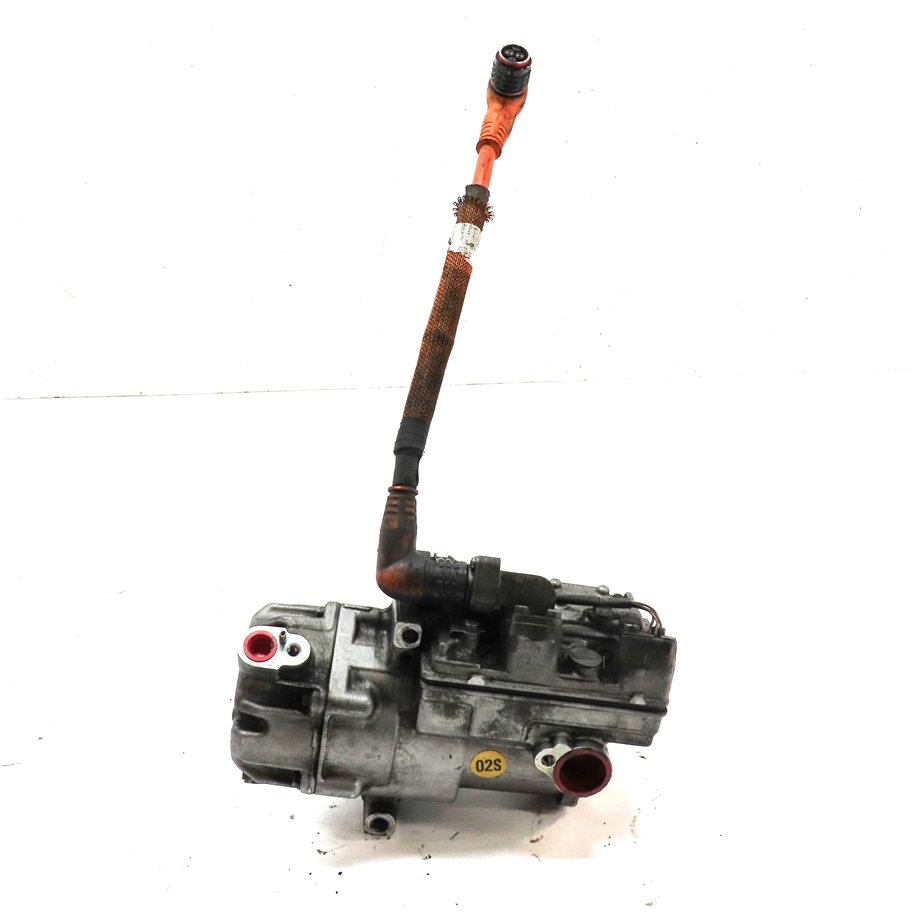 Thumbnail 2: 11-18 PORSCHE CAYENNE HYBRID (958) 3.0L M06.EC HYBRID ENGINE A/C COMPRESSOR PUMP