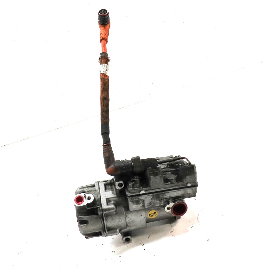 Thumbnail 3: 11-18 PORSCHE CAYENNE HYBRID (958) 3.0L M06.EC HYBRID ENGINE A/C COMPRESSOR PUMP