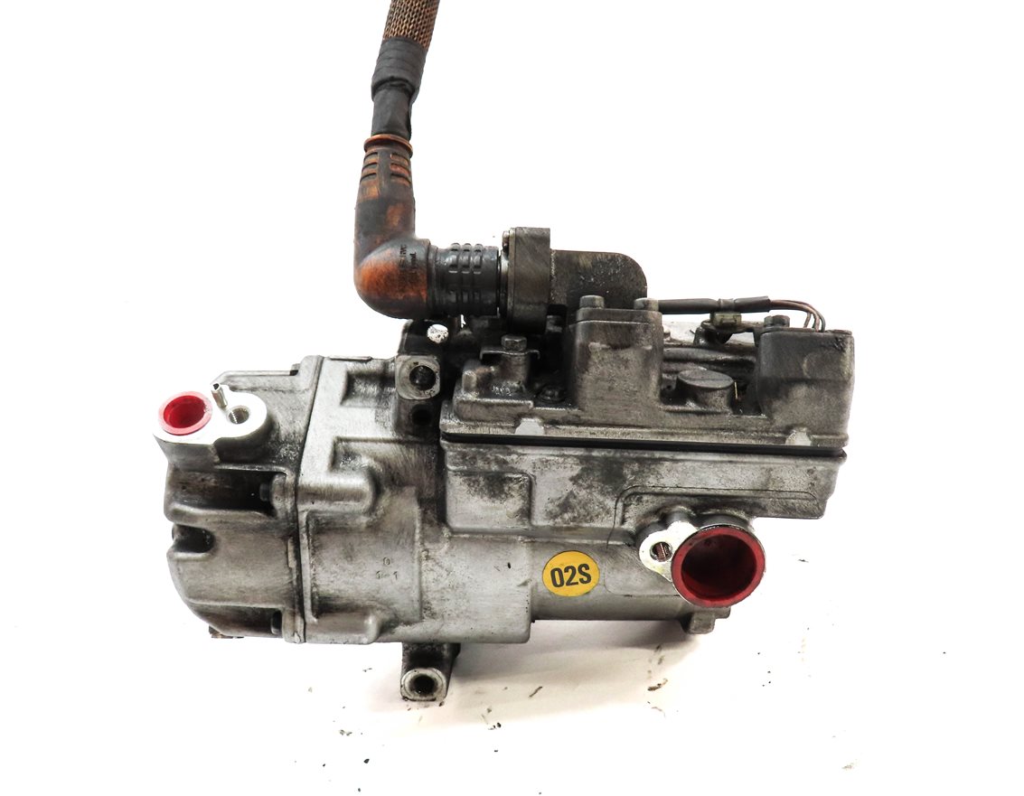 Thumbnail 4: 11-18 PORSCHE CAYENNE HYBRID (958) 3.0L M06.EC HYBRID ENGINE A/C COMPRESSOR PUMP