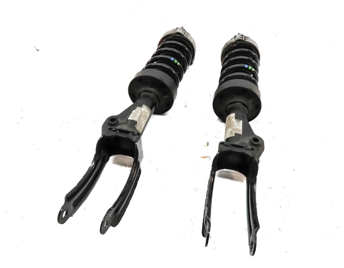 2011-2018 PORSCHE CAYENNE (958) FRONT LEFT & RIGHT SUSPENSION SHOCK STRUT SET 2