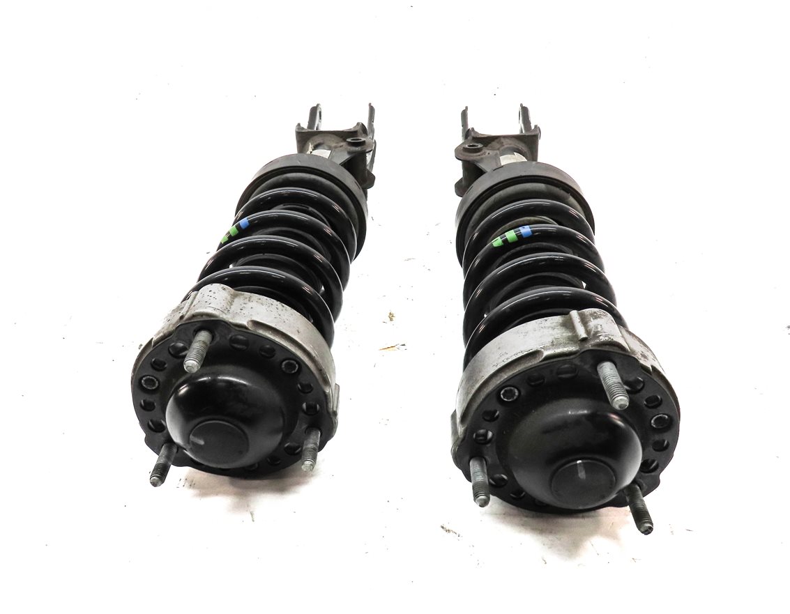 Thumbnail 5: 2011-2018 PORSCHE CAYENNE (958) FRONT LEFT & RIGHT SUSPENSION SHOCK STRUT SET 2
