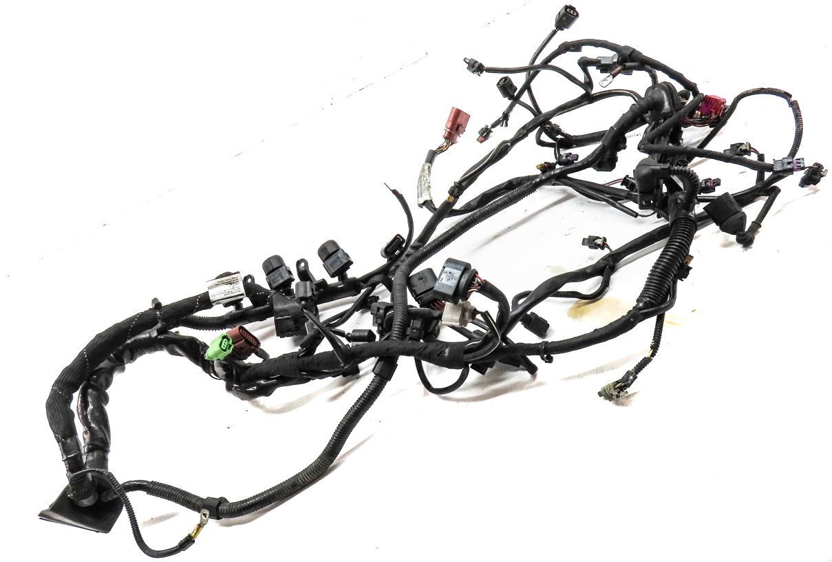 Thumbnail 3: 2011 PORSCHE CAYENNE (958) 3.0L (M06.EC) HYBRID ENGINE WIRE WIRING HARNESS