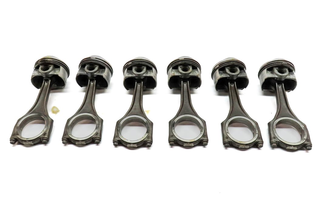 Thumbnail 4: 2011-2018 PORSCHE CAYENNE PANAMERA (958 970 G1) 3.0L ENGINE PISTON SET 6