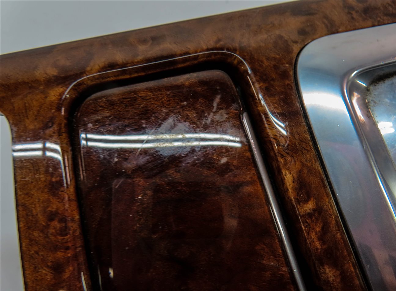 Thumbnail 10: 2011 PORSCHE CAYENNE HYBRID 958 FRONT REAR DOOR DASH CONSOLE TRIM SET (Walnut)