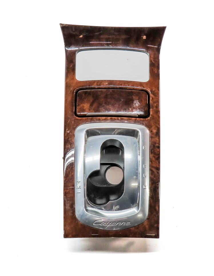 Thumbnail 17: 2011 PORSCHE CAYENNE HYBRID 958 FRONT REAR DOOR DASH CONSOLE TRIM SET (Walnut)