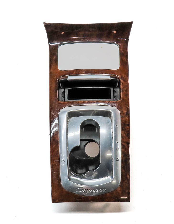 Thumbnail 18: 2011 PORSCHE CAYENNE HYBRID 958 FRONT REAR DOOR DASH CONSOLE TRIM SET (Walnut)