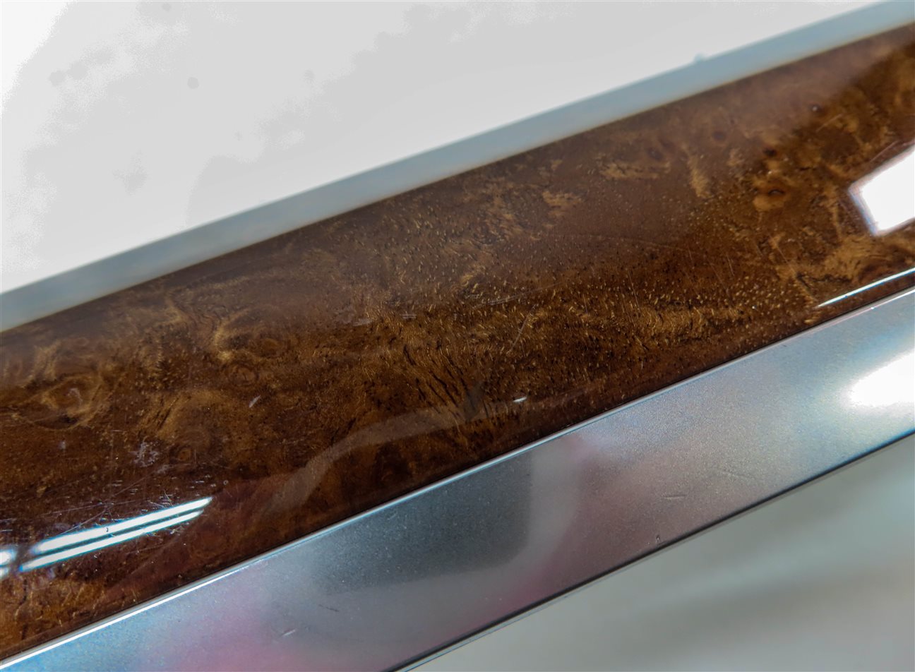 Thumbnail 8: 2011 PORSCHE CAYENNE HYBRID 958 FRONT REAR DOOR DASH CONSOLE TRIM SET (Walnut)