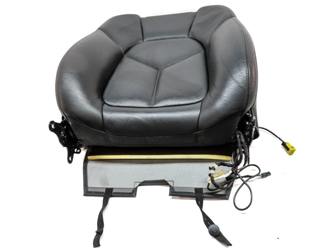 Thumbnail 2: 2011 PORSCHE CAYENNE HYBRID (958) FRONT LEFT UPPER HEATED SEAT CUSHION (Black)