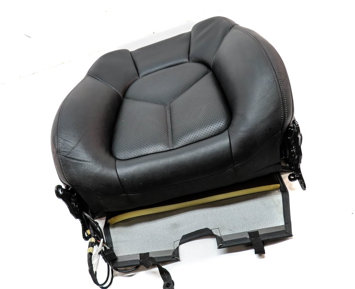 Thumbnail 3: 2011 PORSCHE CAYENNE HYBRID (958) FRONT RIGHT UPPER HEATED SEAT CUSHION (Black)