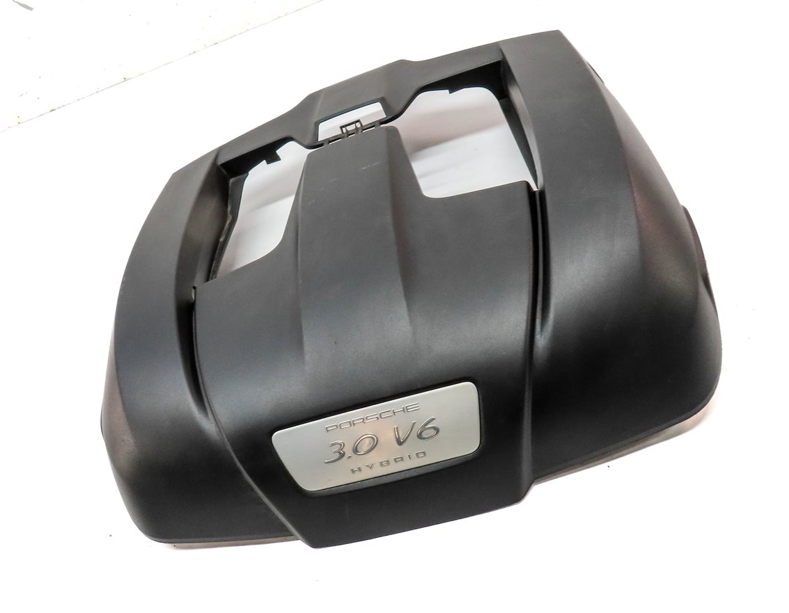 Thumbnail 3: 11-14 PORSCHE CAYENNE PANAMERA (958 970 G1) 3.0L HYBRID EV-GAS ENGINE COVER TRIM
