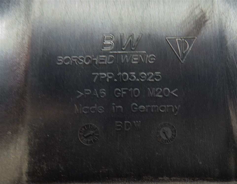 Thumbnail 6: 11-14 PORSCHE CAYENNE PANAMERA (958 970 G1) 3.0L HYBRID EV-GAS ENGINE COVER TRIM