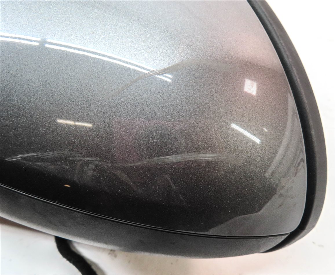 Thumbnail 7: 11-14 PORSCHE CAYENNE (958) LEFT PFOLD HEAT MEMORY AUTODIM DOOR MIRROR (Gray)