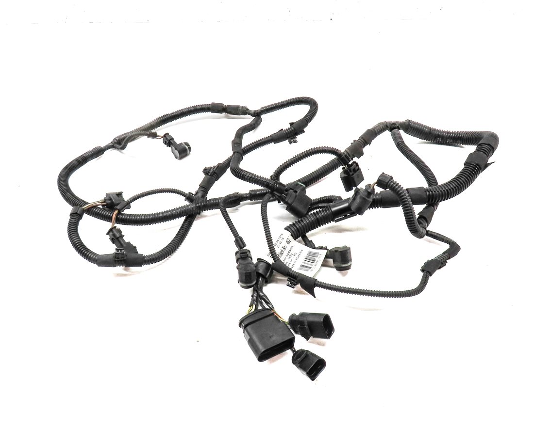 Thumbnail 2: 2011 PORSCHE CAYENNE (958) FRONT PARK ASSIST PDC SENSOR SET 4 (Gray) & HARNESS