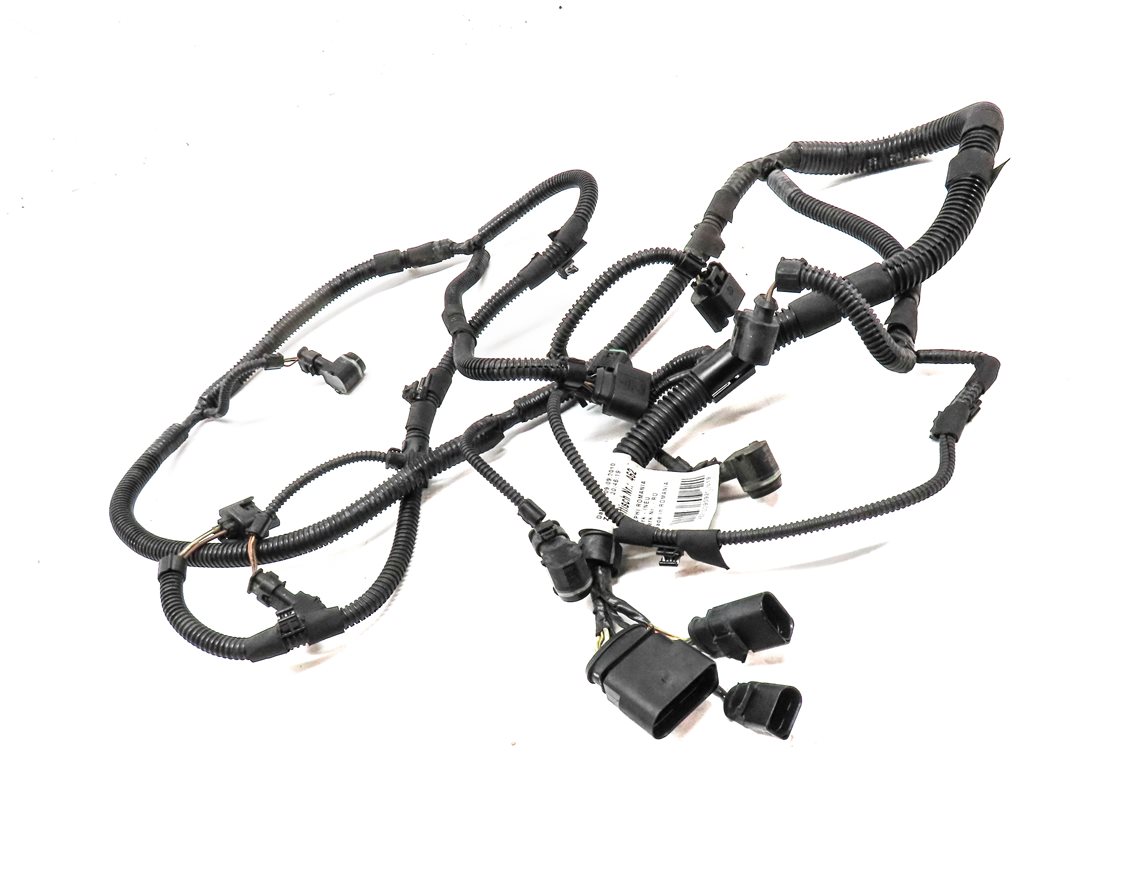 Thumbnail 3: 2011 PORSCHE CAYENNE (958) FRONT PARK ASSIST PDC SENSOR SET 4 (Gray) & HARNESS