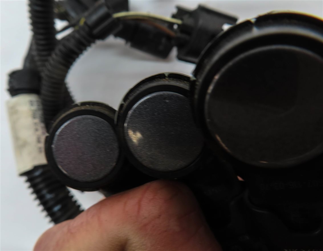 Thumbnail 6: 2011 PORSCHE CAYENNE (958) FRONT PARK ASSIST PDC SENSOR SET 4 (Gray) & HARNESS