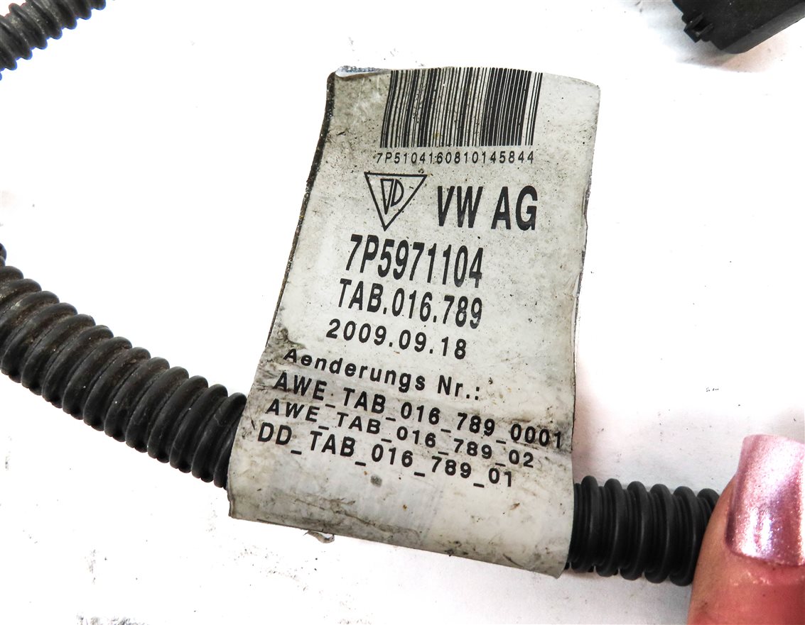 Thumbnail 4: 2011 PORSCHE CAYENNE (958) REAR PARK ASSIST PDC SENSOR SET 4 (Gray) & HARNESS