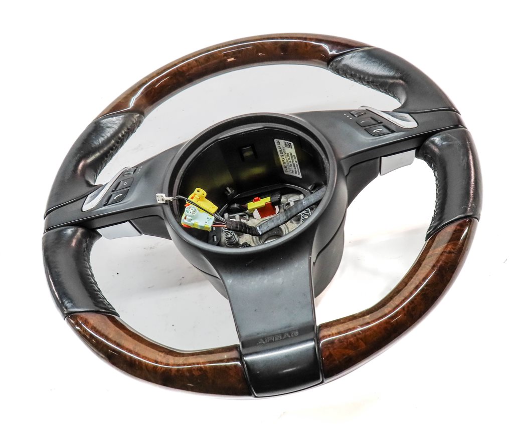 Thumbnail 3: 2011-2018 PORSCHE CAYENNE PANAMERA (958 970) HEATED SPORT 3 SPOKE STEERING WHEEL