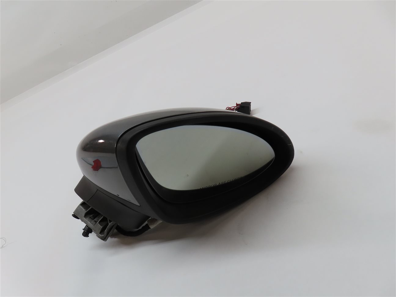 Thumbnail 3: 11-14 PORSCHE CAYENNE (958) RIGHT PFOLD HEAT MEMORY AUTODIM DOOR MIRROR (Gray)