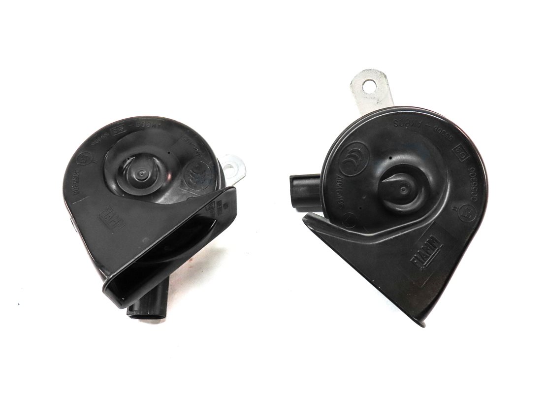 Thumbnail 2: 13-19 MERCEDES GL GLE GLS ML CLASS (W166 X166) HIGH & LOW TONE SAFETY HORN SET