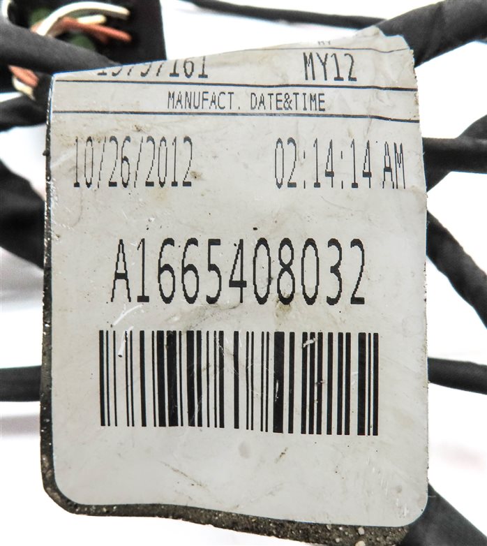 Thumbnail 4: 2013 MERCEDES GL350 (X166) FRONT PARK ASSIST PDC SENSOR SET 6 (White) & HARNESS