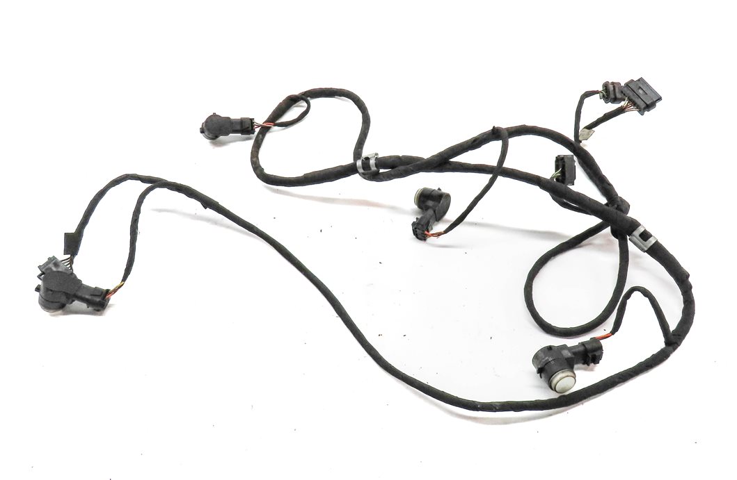 Thumbnail 2: 2013 MERCEDES GL350 (X166) REAR PARK ASSIST PDC SENSOR SET 6 (White) & HARNESS